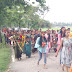  गेरुआ वस्त्र धारी कांवड़ियों की भीड़ से गुलजार हुआ महुआ हाजीपुर मार्ग, महुआ के विभिन्न शिवालयों में करेंगे जलाभिषेक