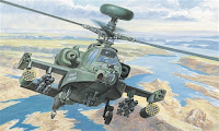 Italeri 1/72 AH-64D APACHE LONGBOW (0080) Colour Guide & Paint Conversion Chart