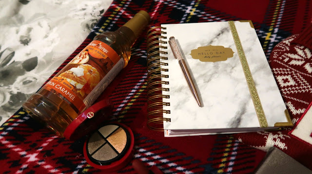 Danielle Levy, monthly favourites, skinny syrups, hello day planner, armani beauty, rouge d'armani matte, matalan stocking, matalan, zodiac notebook set, Liverpool blogger,