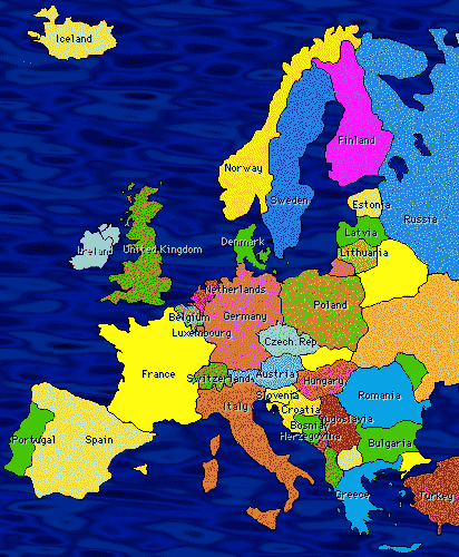 map of europe countries and capitals. map of europe countries and