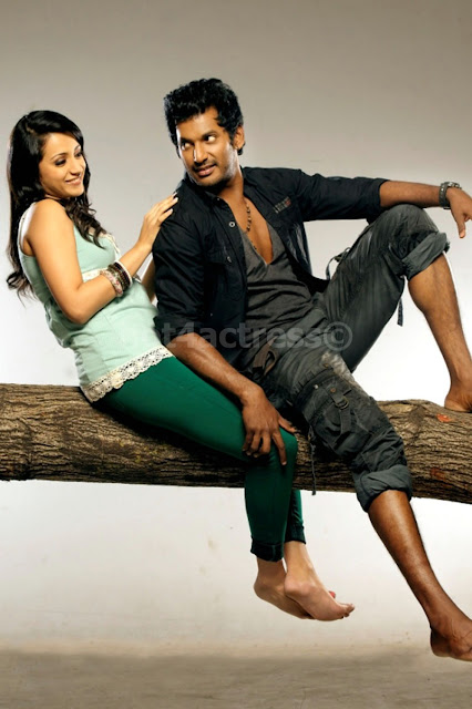 Vishal and Trisha HOT Romantic in Samar Movie