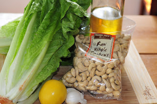 Vegan Caesar Salad Ingredients