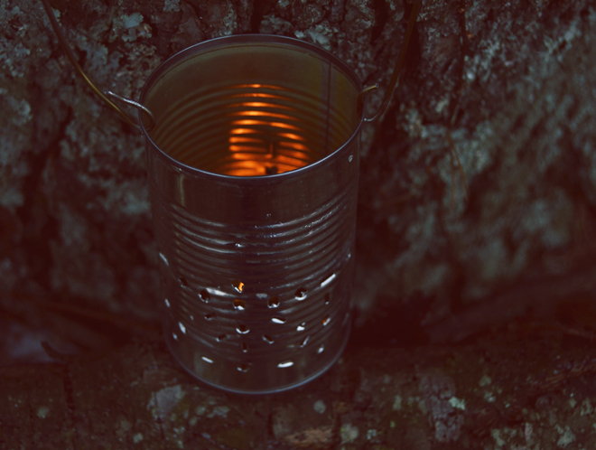 The Flying Clubhouse: Aluminum Can Lantern