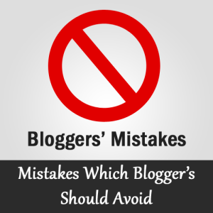Kesalahan Yang Harus Hindari Blogger