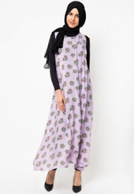 55 Model Baju Muslim Gamis Sifon Modern Untuk Remaja 2019 