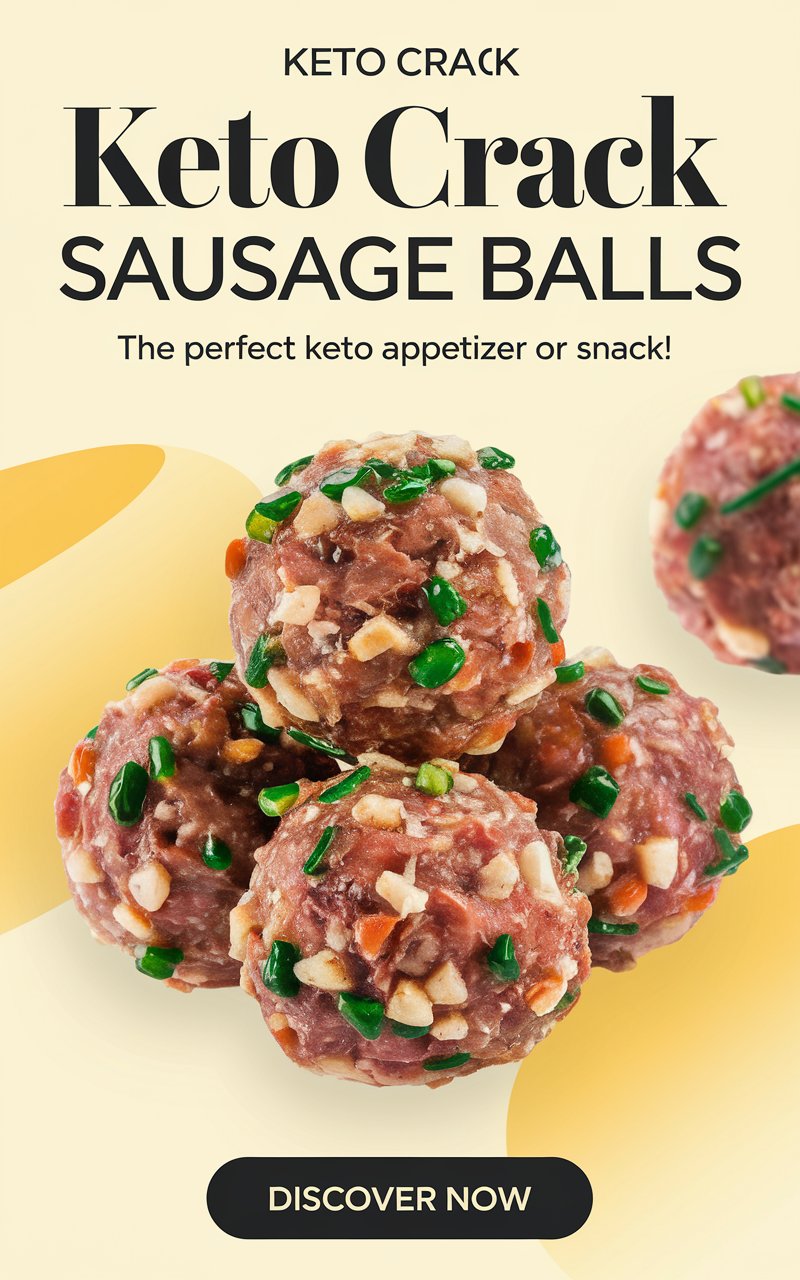 Keto Crack Sausage Balls Recipe
