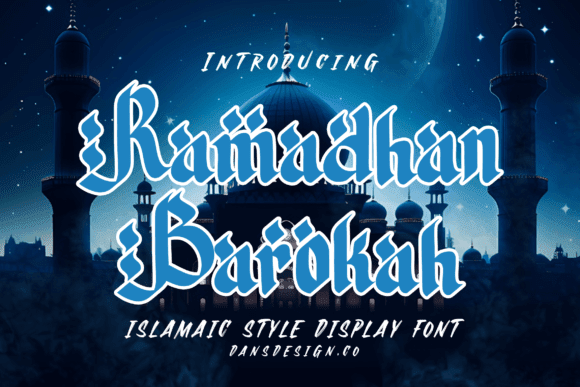 Ramadhan Barokah Font - Fontsave
