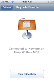 Keynote iPhone App