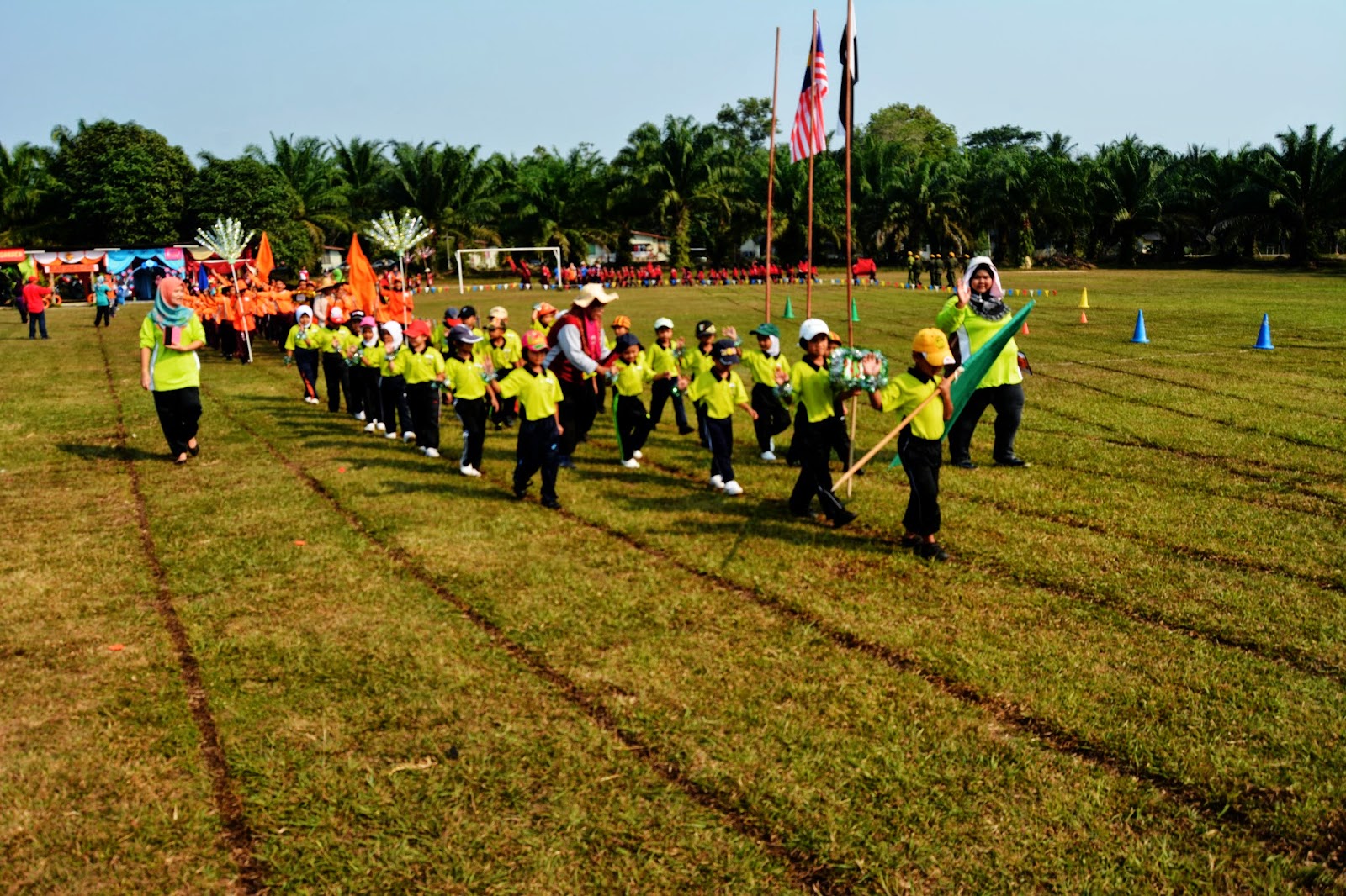 Aktiviti Utama SK F Jenderak Utara Hari Sukan  Sekolah 