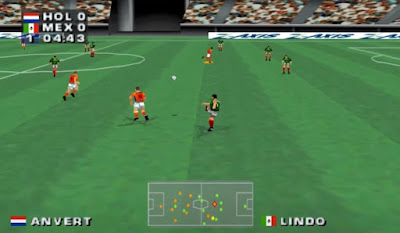 Alexi Lalas International Soccer PS1 passing