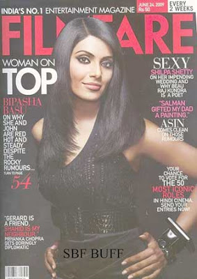 Bipasha Basu Filmfare Magazine June 2009 Pictures