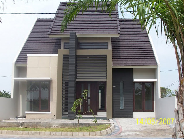 Contoh desain rumah minimalis type 60