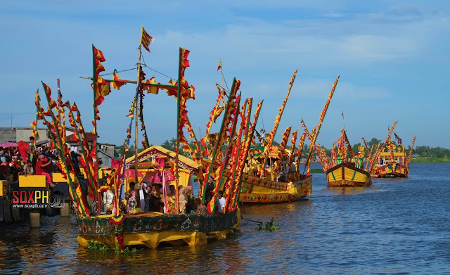 The Guinakit Fluvial Parade at Rio Grande de Mindanao in Cotabato City