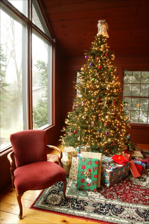 Christmas Tree With Presents