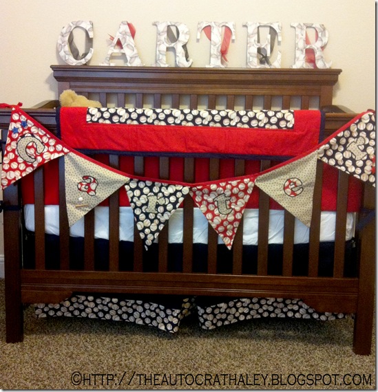 The Autocrat: Baseball Crib Bedding Set