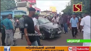 കാറുകള്‍ തമ്മില്‍ കൂട്ടിയിടിച്ചു അപകടം