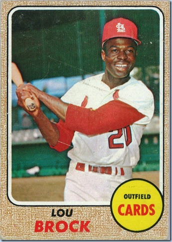 1968 Topps Brock
