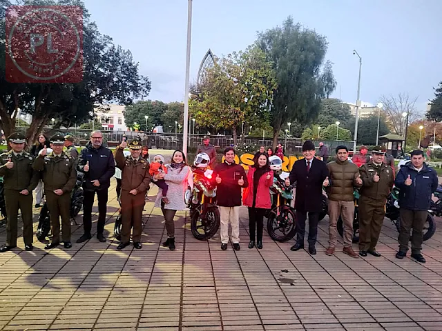 Carabineros de Los Lagos reciben nueva flota de motos todo terreno para mejorar la vigilancia