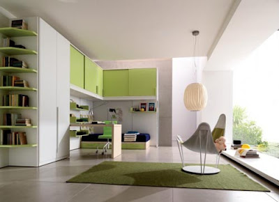 green modern, green modern design, kids room, green modern design kids room