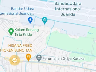 Peta Sedati Sidoarjo Jawa Timur