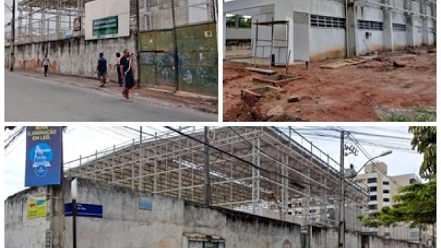 De centro esportivo a abrigo de muriçocas: Espaço poliesportivo em Itapuã tem inauguração adiada pela 5ª vez