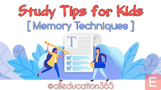 Study Tips for Kids: Memory Techniques to Help Your Child Succeed in School