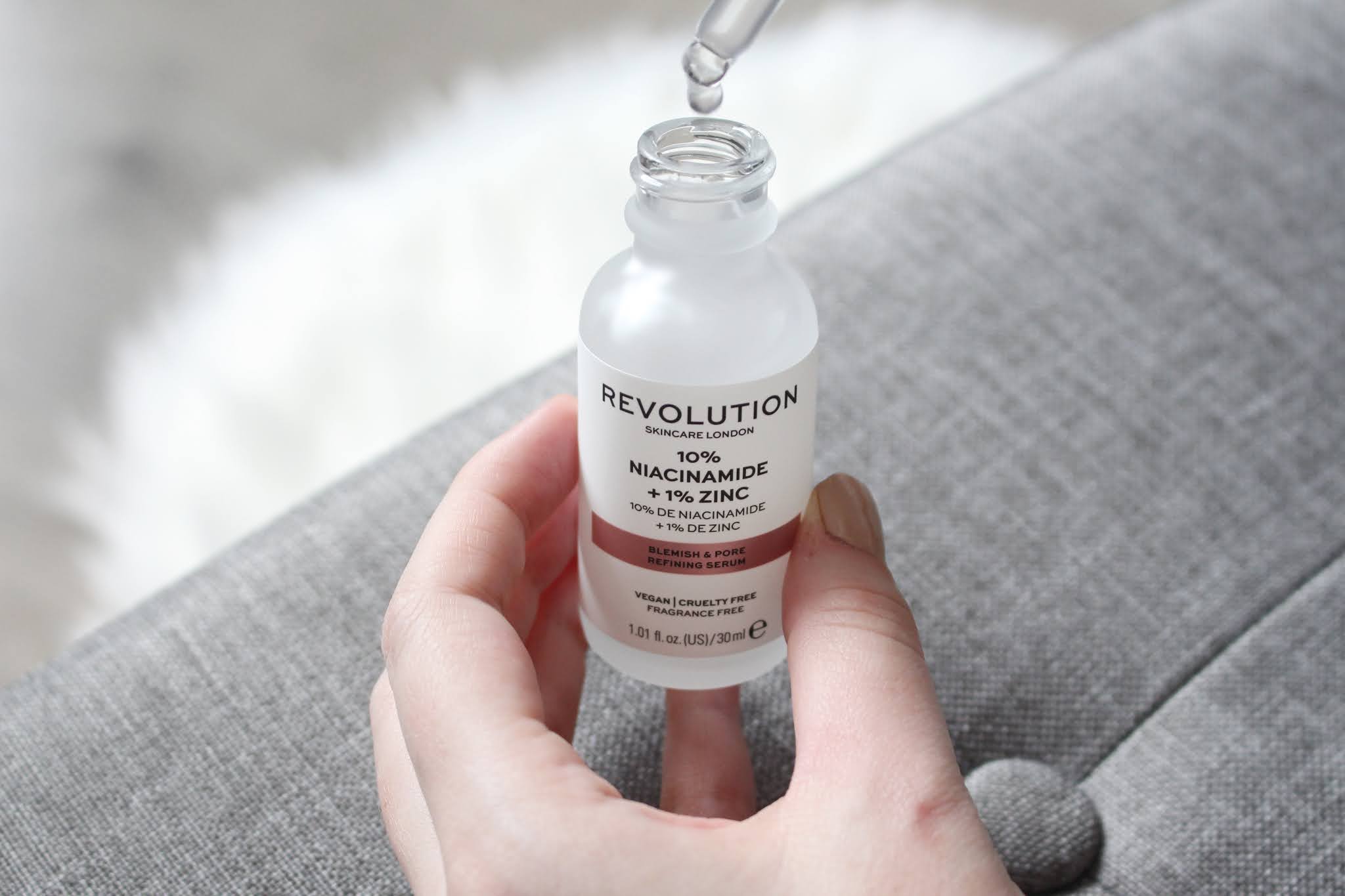 revolution, skincare, notino, skin, zinc, caring, review, homespa, serum