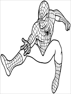 Desenhos do Spiderman para Colorir