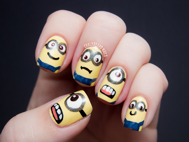 Minions Nail Ar