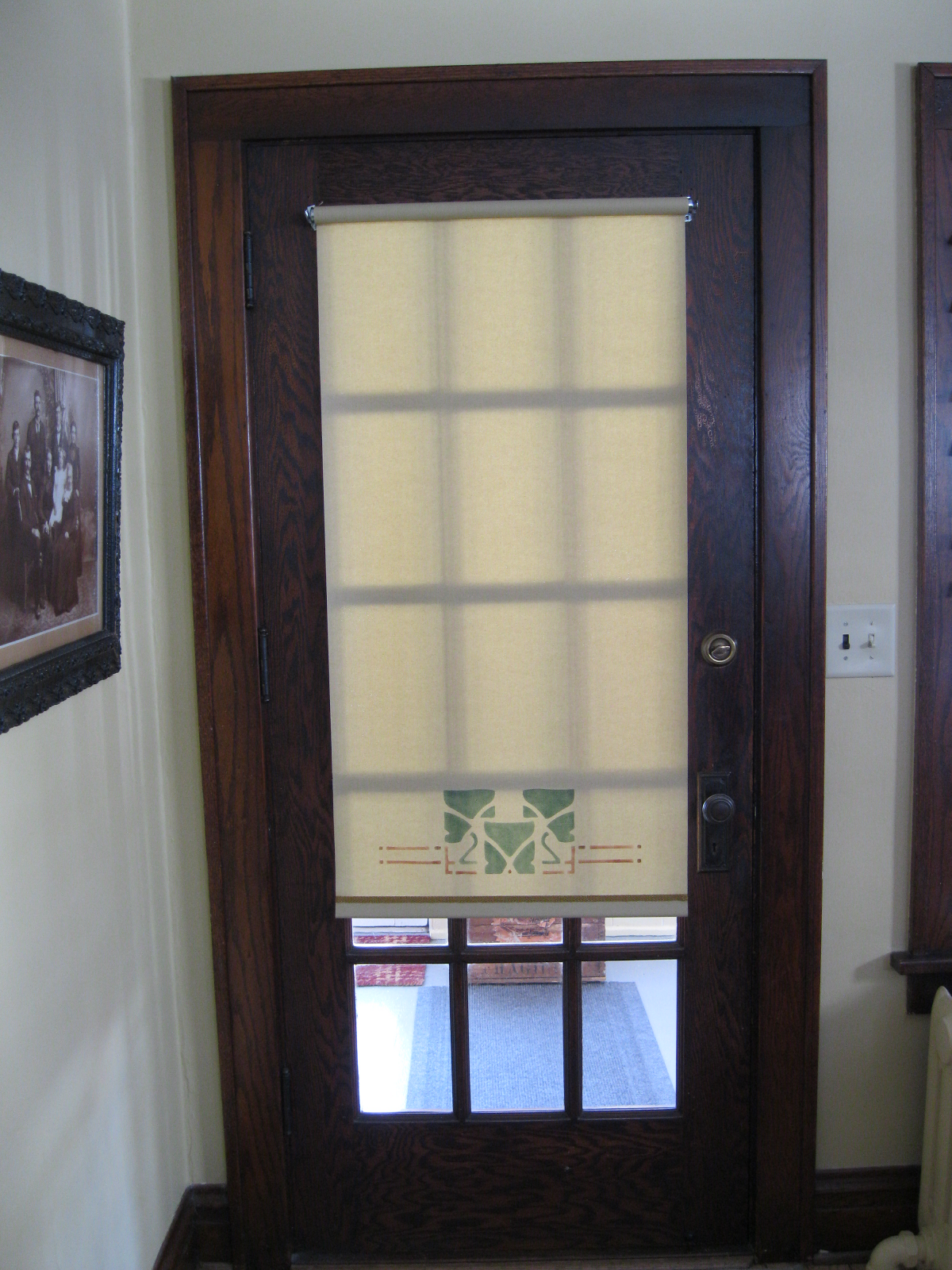 Window in door