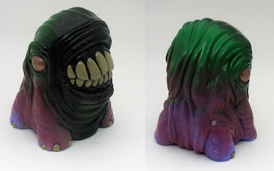 San Diego Comic-Con 2010 Exclusive Green and Purple Treature Resin Figure by Motorbot