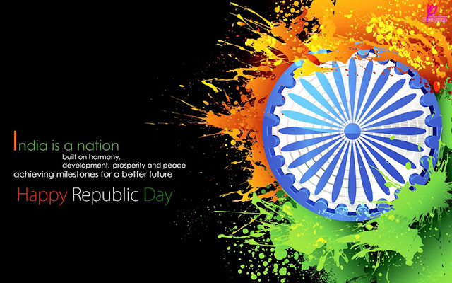 Happy Republic Day 2017 Greetings Cards - Top Latest HD Cards Of 26 January 