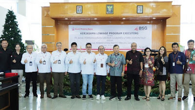 Bank SulutGo dan BPR Prisma Dana Menandatangani Kerjasama Program Linkage Executing