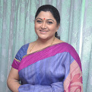 Kushboo in Silk Saree @ a Press Meet Photo Gallery