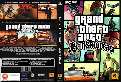GTA San Andreas DVD Capa