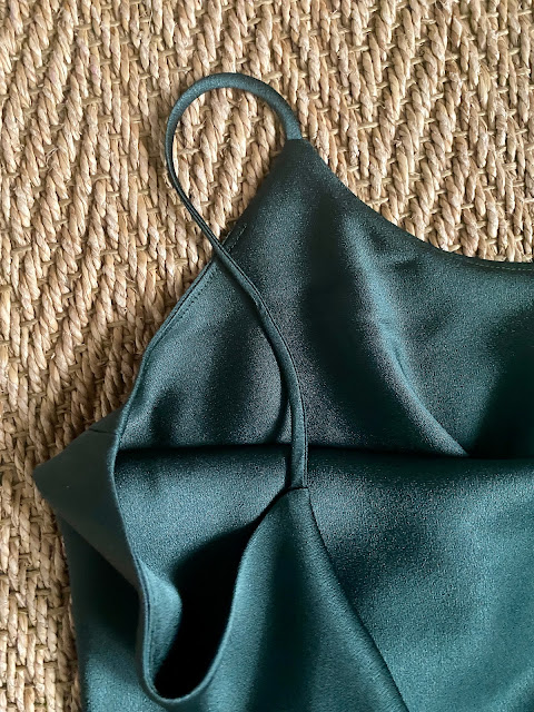 Diary of a Chain Stitcher: Sicily Slip Dress in Satin Backed Crepe from The Fabric Store