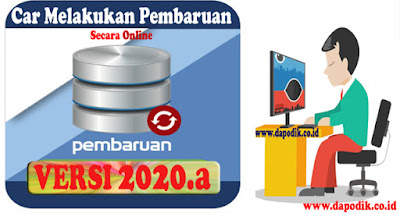 Cara Melakukan Pembaruan Secara Online Aplikasi Dapodikdasmen Versi 2020.a