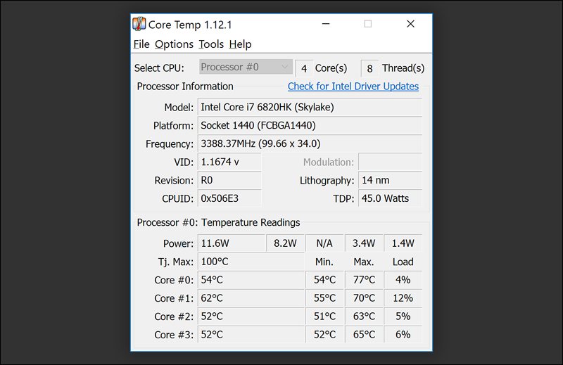 برنامج-Core-Temp