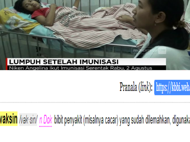 Bisnis Vaksin, Benarkah yang Disuntikkan ke Anak Ketika Imunisasi adalah Bibit Penyakit dan Bagian Dari Teori Konspirasi? Inilah Penjelasannya..!