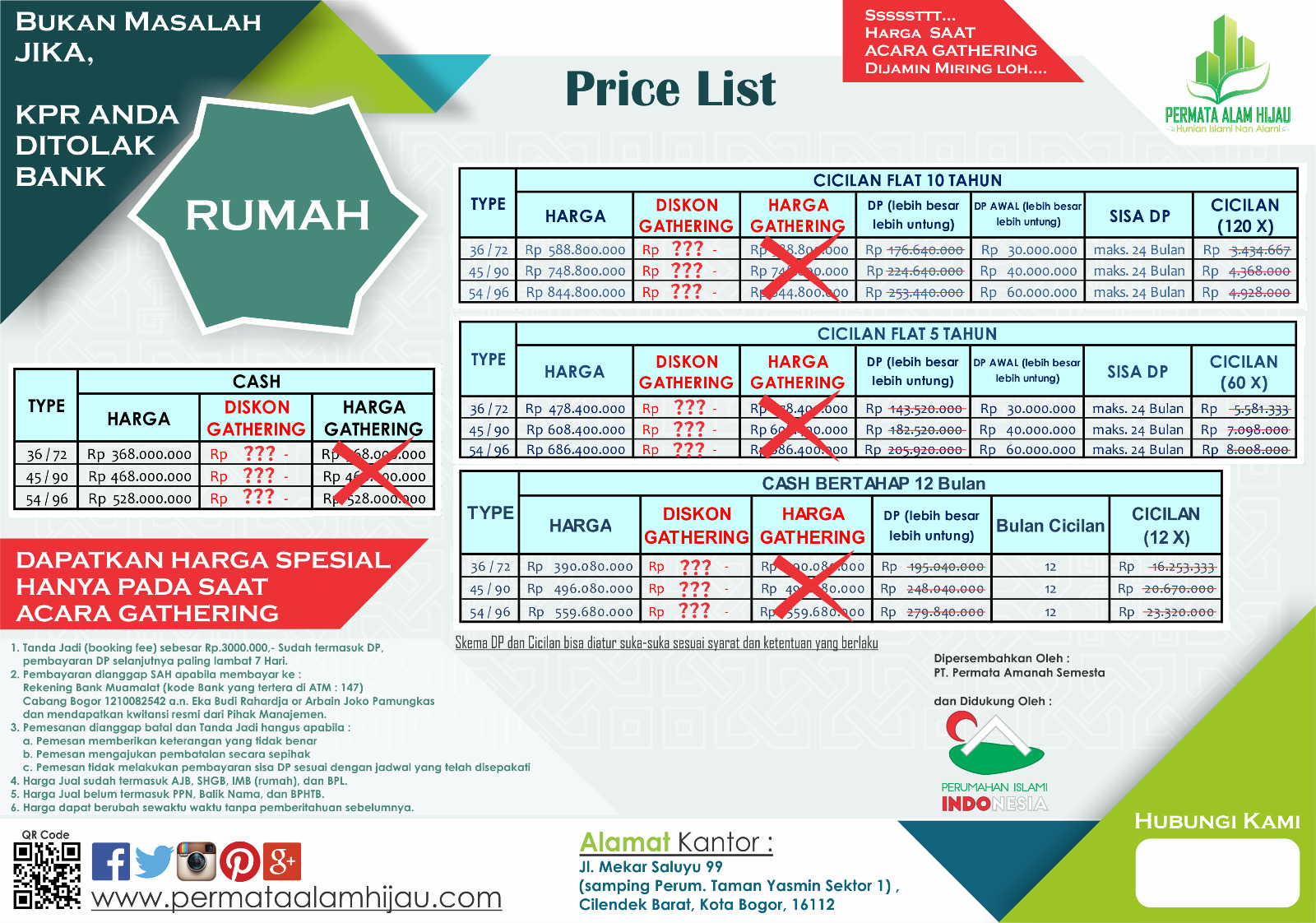 Perumahan Syariah Bogor Permata Alam Hijau. Perumahan Islami Baru yang 