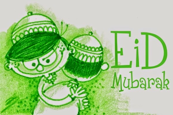 Most Cute Eid Wishes 2014 - FB Covers ~ Charming 
