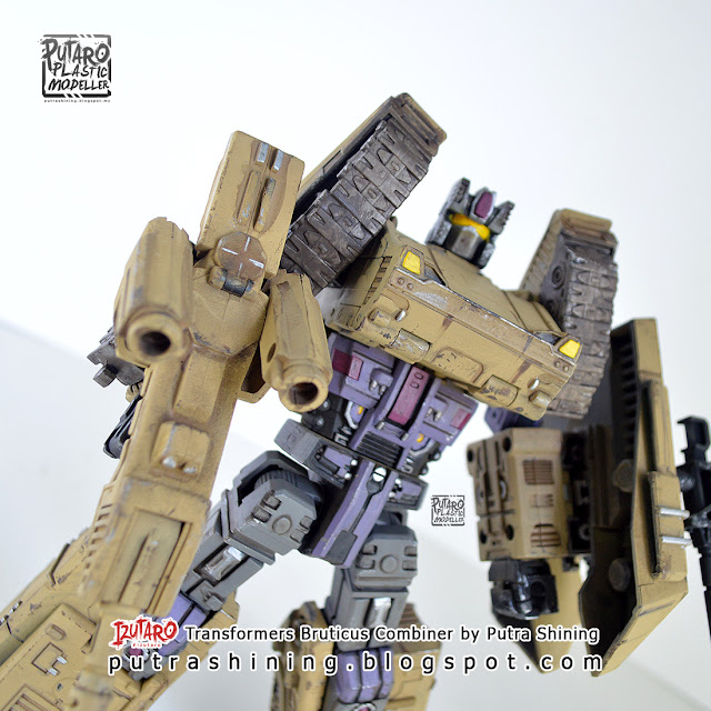 Toy Custom Paint: Transformers Bruticus Combiner by Putra Shining