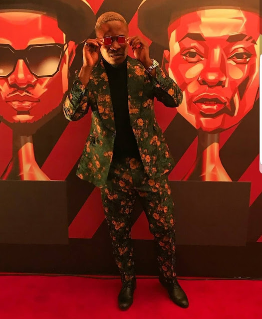 Photos of celebrities at the  2018 Headies awards