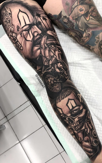 50 tatuagens que ficam incríveis nas pernas!