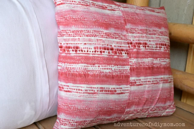 How to Make an Easy Envelope Pillow Cover