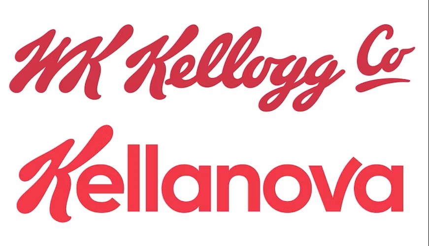 Kellogg Company's Strategic Split: Revolutionizing the Global Snacking Landscape Kellogg Company, a renowned food conglomerate, recently underwent a significant transformation, dividing its business into two distinct entities. This strategic move has paved the way for a new era in brand architecture, spearheaded by the launch of Kellanova, a dynamic platform housing a wide array of global snacking brands. Here are the key points of this groundbreaking development:    Kellogg's Dual Identity Kellogg Company now operates as two separate entities: WK Kellogg Co and Kellanova. This separation allows for a focused approach to brand building, with each entity catering to different markets and strategies.    The Legacy and the Future WK Kellogg Co pays homage to the company's rich heritage, while Kellanova represents a forward-facing brand that embraces innovation and change.    Iconic Brands Under Kellanova As part of the split, Kellanova proudly takes on the stewardship of beloved brands such as Pringles, Pop-Tarts, and Nutri-Grain. Additionally, it will oversee a range of international cereal brands, including Frosties, Special K, and Coco Pops.    WK Kellogg Co's Focus Operating in the US, Canada, and the Caribbean, WK Kellogg Co assumes responsibility for renowned cereal brands like Frosted Flakes, Special K, Raisin Bran, Rice Krispies, and Corn Flakes.    Sustaining the Kellogg's Brand  Although the business has split, the Kellogg's brand remains intact. Consumers worldwide will continue to encounter the familiar Kellogg's branding on product packaging, shared by both WK Kellogg Co and Kellanova, now independent companies.    Strategic Priorities and Growth Outlook The split enables both companies to concentrate on their distinct strategic priorities, enhancing agility, operational flexibility, and fostering profitable growth. Each company will shape its unique corporate culture, rooted in Kellogg Company's enduring values.    Kellanova's Dominance Kellanova emerges as the more substantial entity, with an estimated annual net sales of £10.28bn compared to WK Kellogg Co's £2bn. This significant equity places Kellanova in a favorable position to drive growth and innovation.    Board Approval and Vision  Kellogg Company's board of directors approved the split on September 11th. Steve Cahillane, now chairman and CEO of Kellanova, expresses excitement about the new era, marked by a growth-oriented portfolio, a reimagined vision and strategy, and an energized organization grounded in the company's founding principles.    Distinguishing Internal Branding While both entities share consumer-facing branding, WK Kellogg Co retains the traditional Kellogg's script, replicating the founder's signature. In contrast, Kellanova's internal branding incorporates a modified font, with the 'K' maintaining familiarity, symbolizing the enduring connection to Kellogg Company, while 'anova' represents the concept of innovation and new beginnings.    Kellogg Company's strategic split and the launch of Kellanova represent a bold step forward in the global snacking landscape. With a renewed focus, distinctive brand strategies, and a commitment to growth, these two entities set the stage for an exciting and dynamic future.