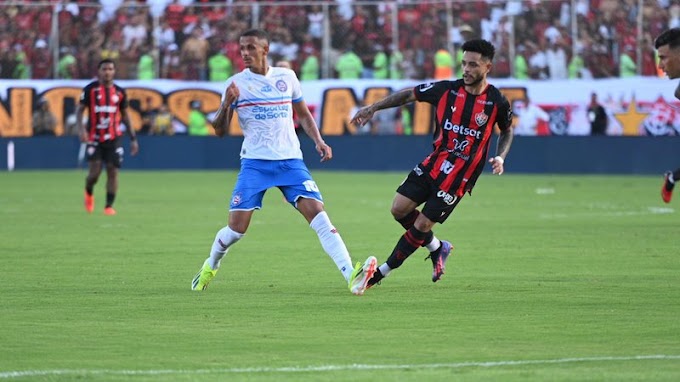 De virada, Vitória derrota o Bahia por 3x2 no Barradão