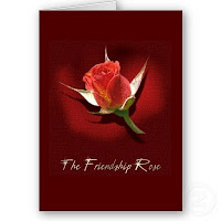 Friendship Rose Cards