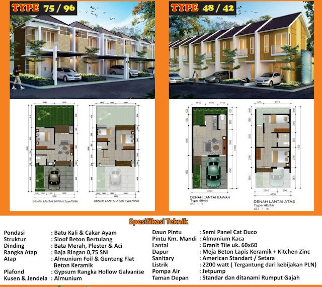 Tria Adara Residence Rumah dijual di ciater BSD www.rumah-hook.com