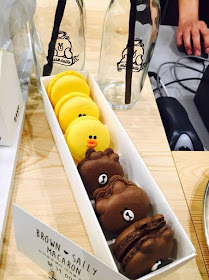 Line Friends Flagship Store Garosugil Korea Macarons